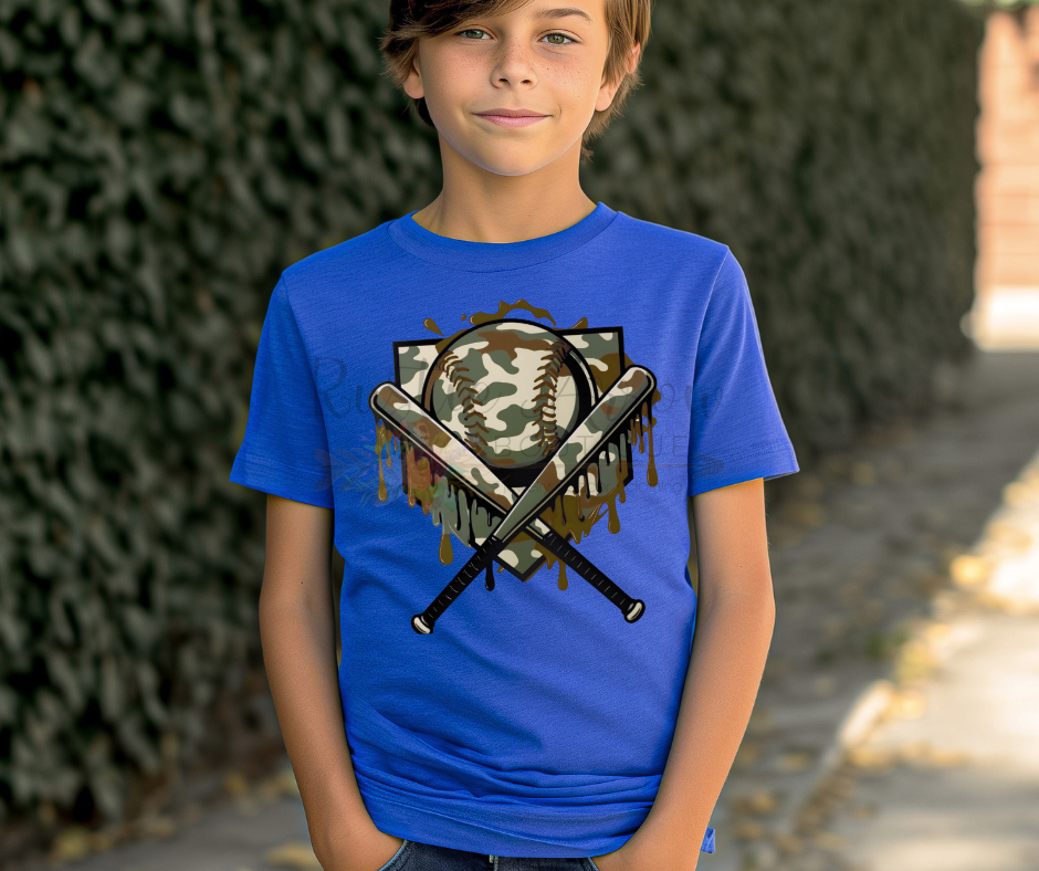 Camo Drip Baseball