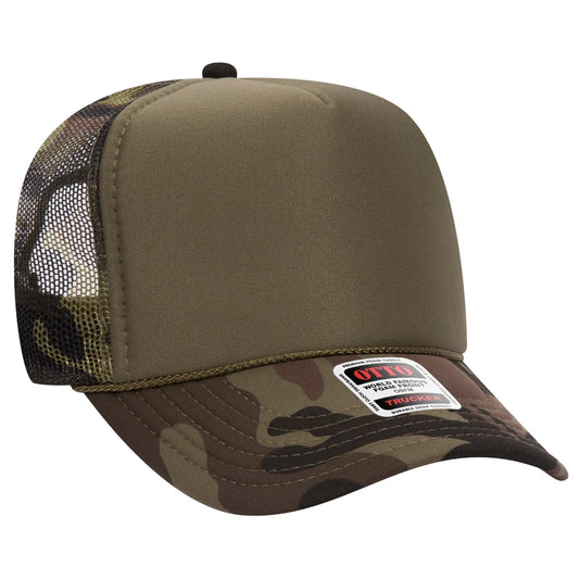 Otto 39-165 5-Panel High Crown Foam Trucker Hats