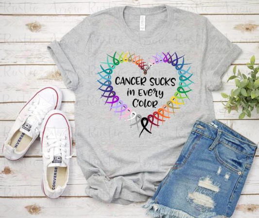 Cancer Sucks in Every Color