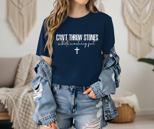 Can't Throw Stones While Washing Feet