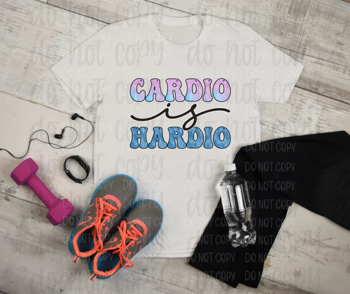 Cardio is Hardio-Short Sleeve