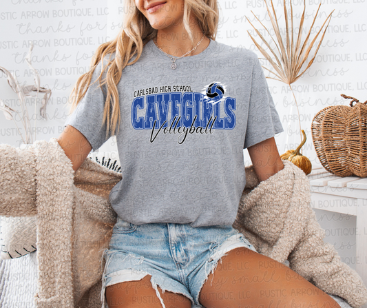 Carlsbad High School Cavegirl Volleyball