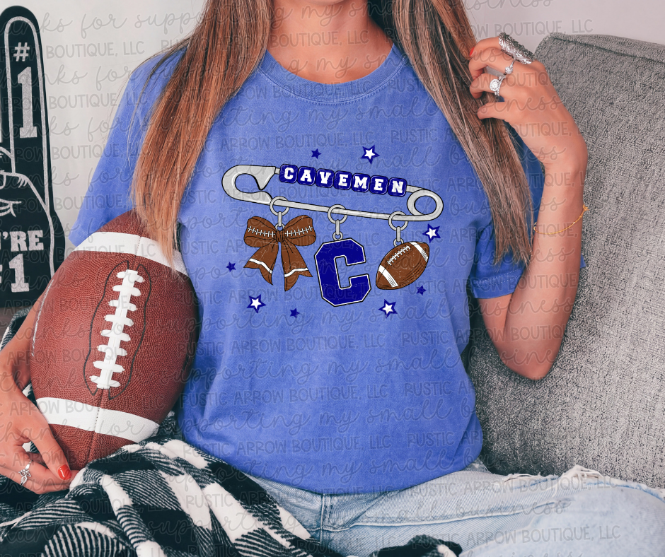 Carlsbad Cavemen Safety Pin