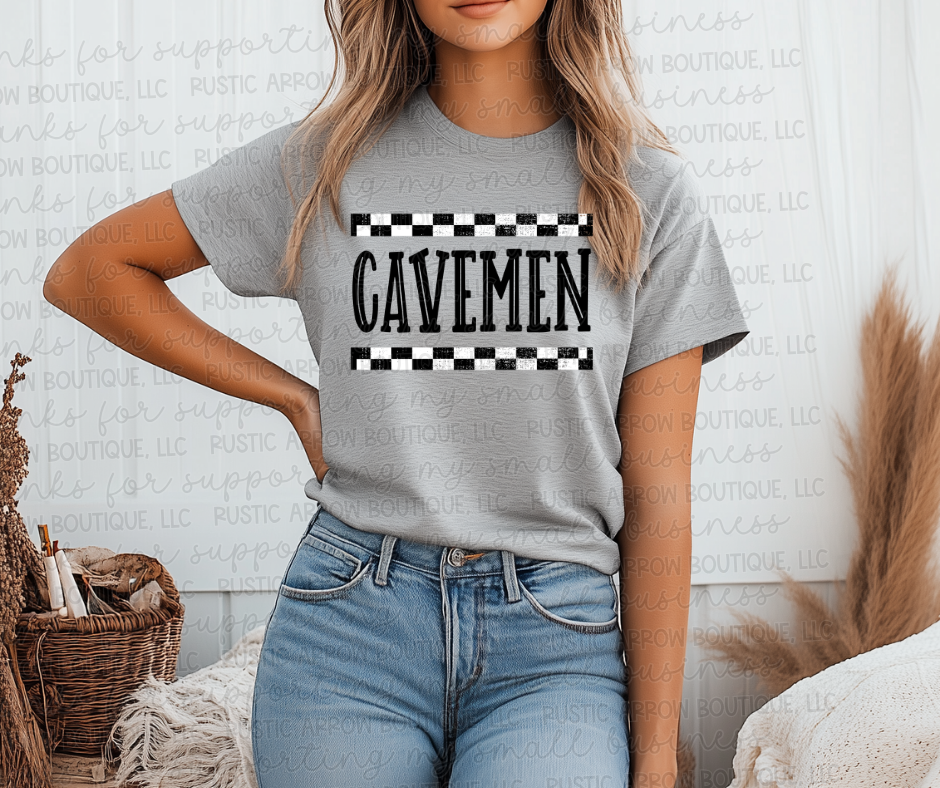 Cavemen Checkered