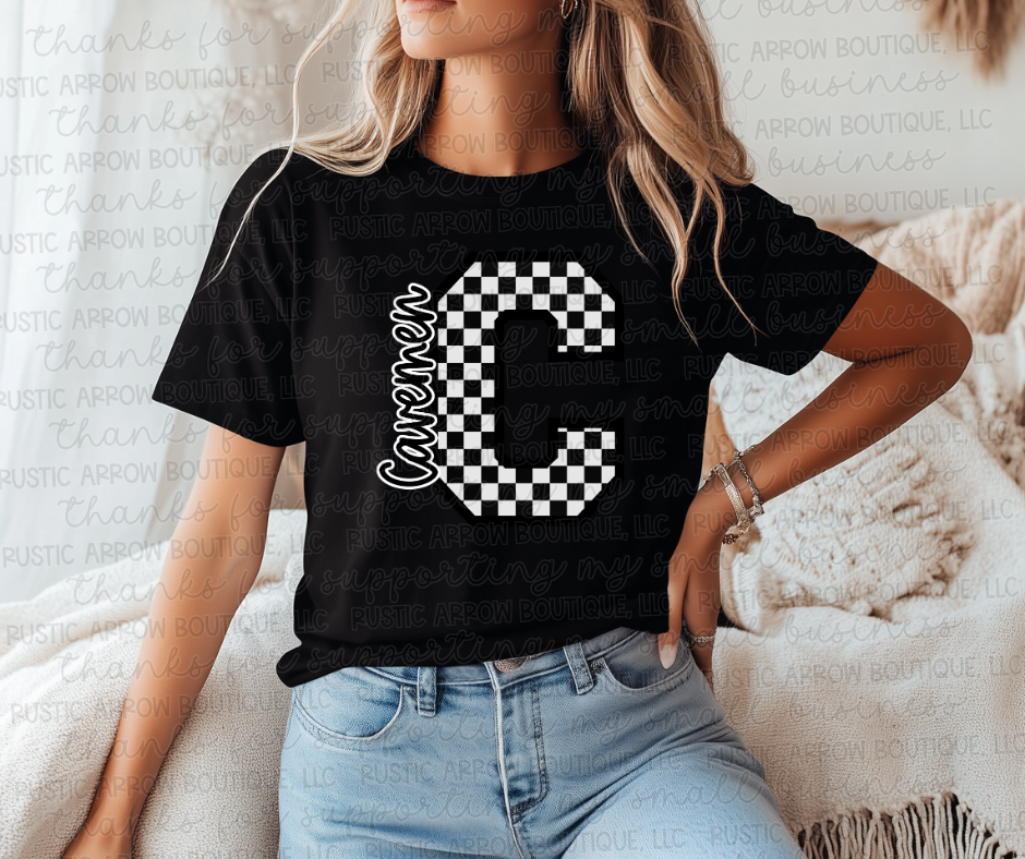 Cavemen C Checkered