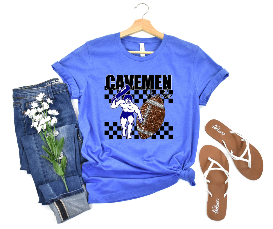 Cavemen Pride Glitter Football