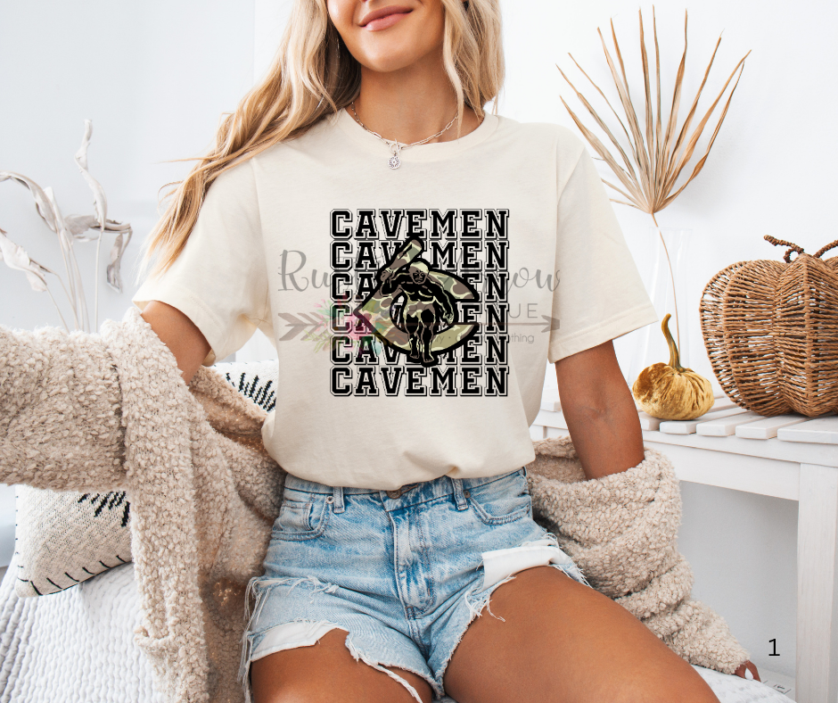 Stacked Cavemen with Cavemen C
