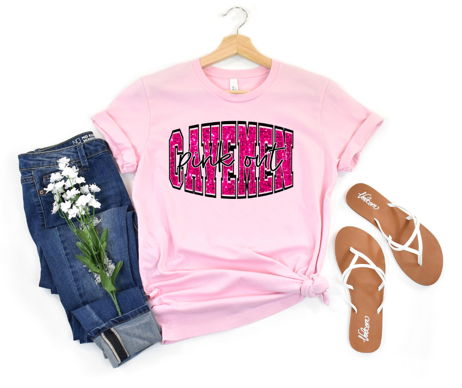 Cavemen Pink Out