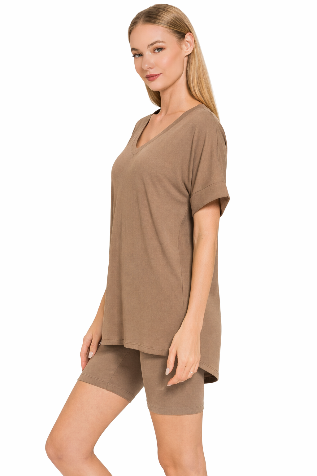 Soft Mocha Basic Tee