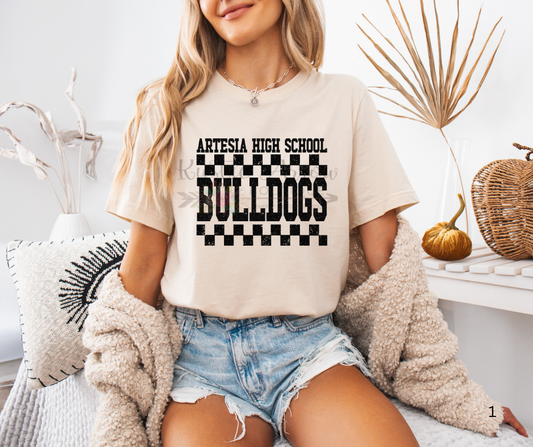 Checkered Artesia Bulldogs
