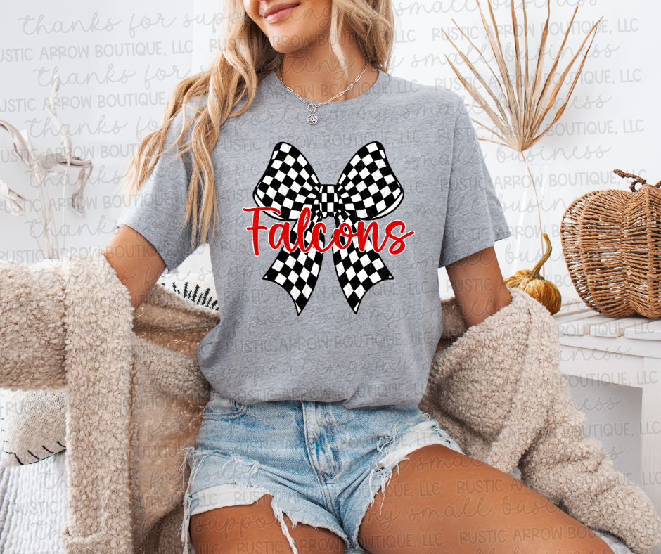Checkered Bow Falcons