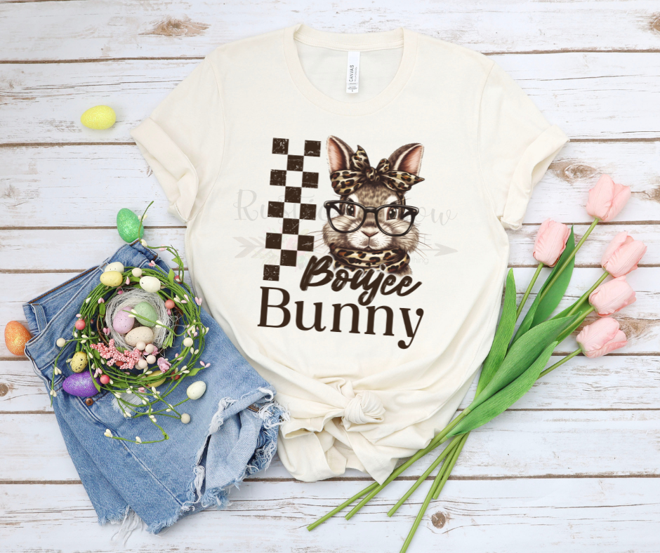 Checkered Leopard Boujee Bunny