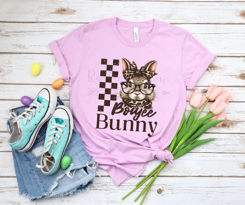 Checkered Leopard Boujee Bunny
