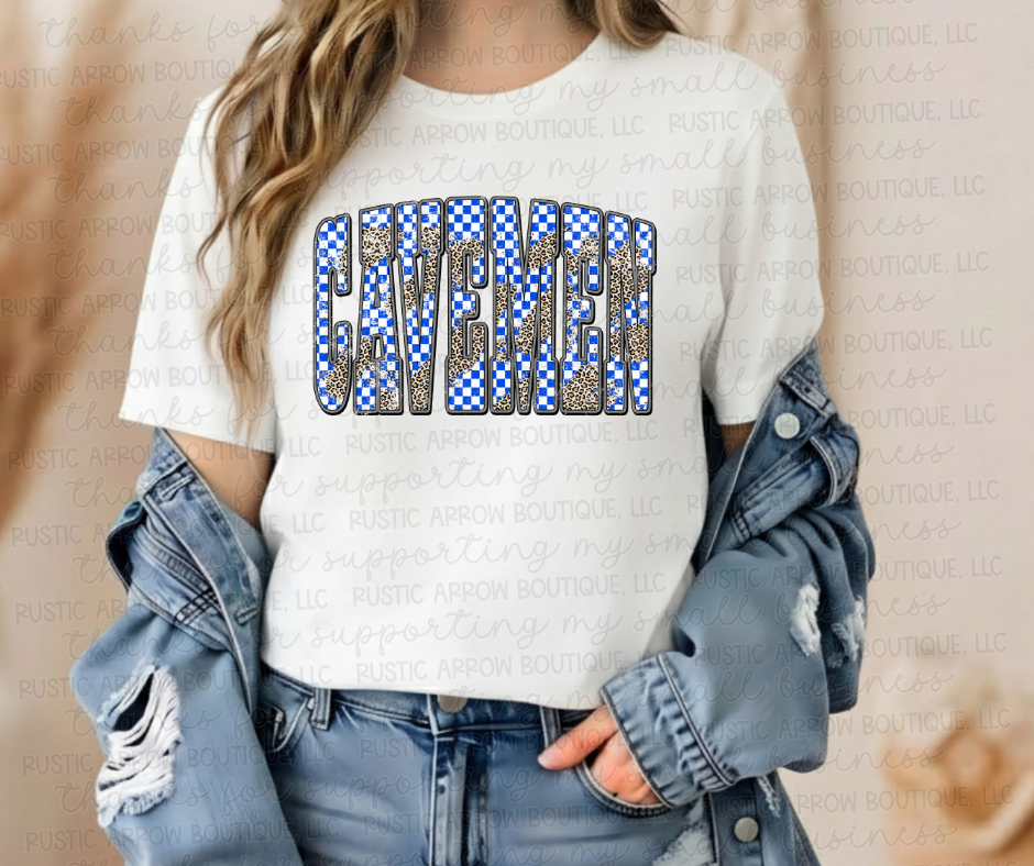 Checkered Leopard Cavemen