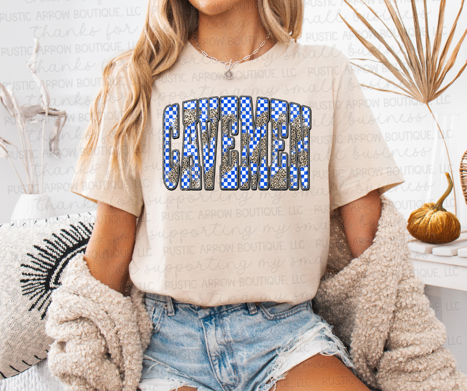 Checkered Leopard Cavemen