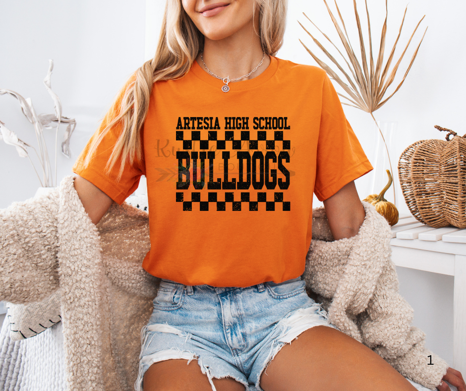 Checkered Artesia Bulldogs