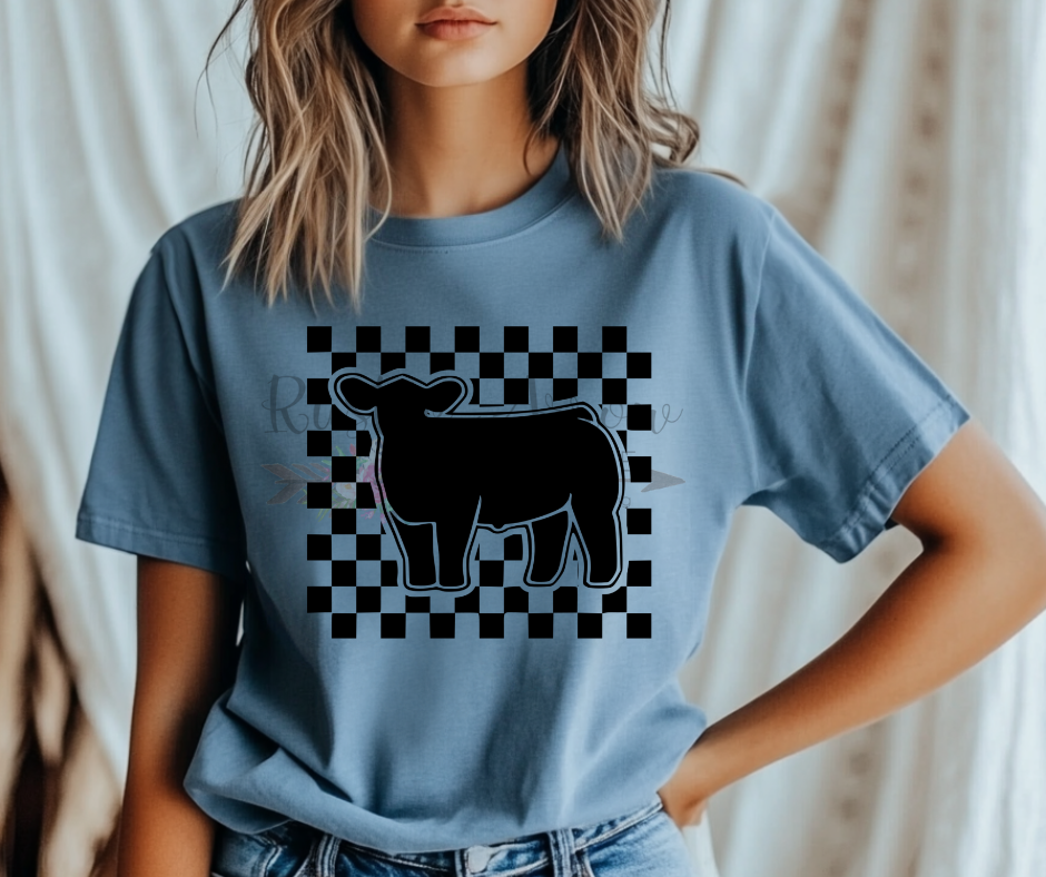 Checkered Steer