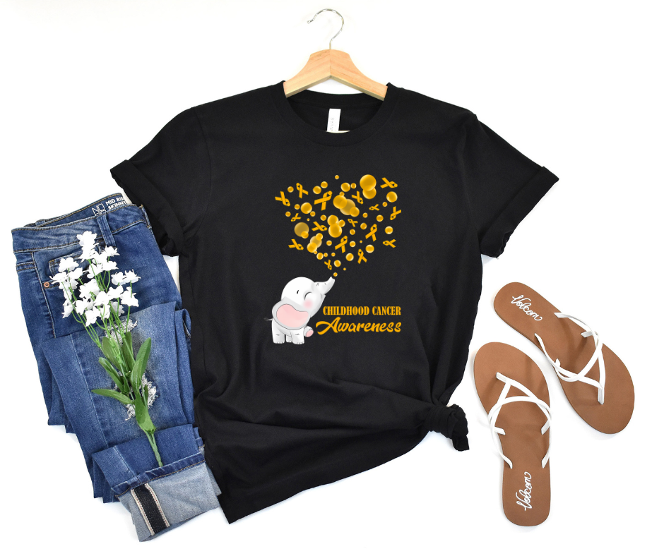 Childhood Cancer Awareness Elephant Balloons