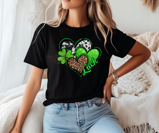 Cow and Leopard Hearts Luck