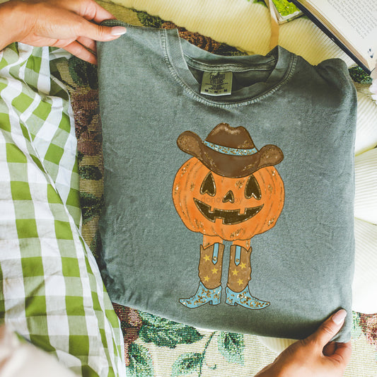 Cowboy Pumpkin