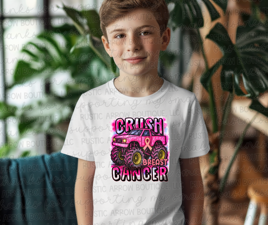 Crush Breast Cancer Monster Truck