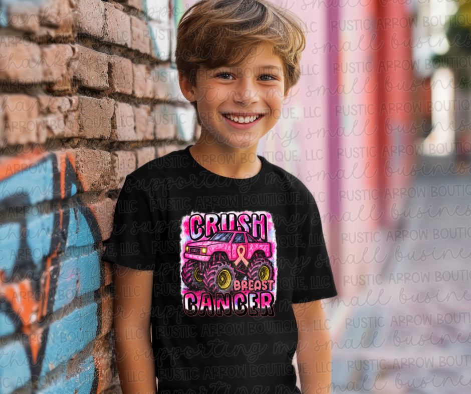 Crush Breast Cancer Monster Truck