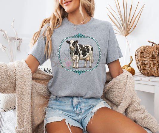 Dairy Heifer with Turquoise