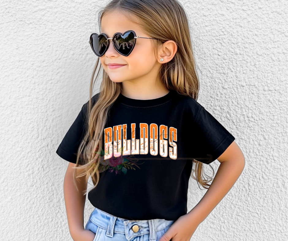 Distressed Varsity Bulldogs