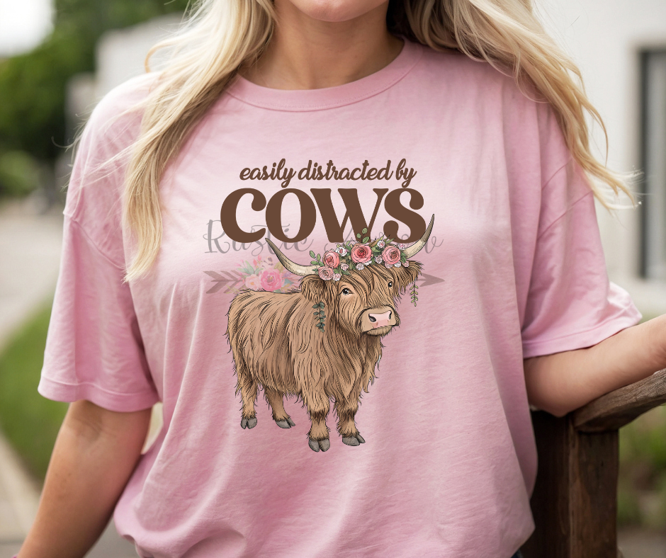 Easily Distracted by Cows