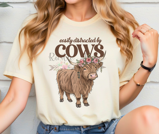 Easily Distracted by Cows