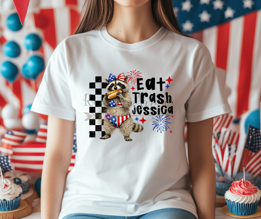 Eat Trash Jessica Raccoon