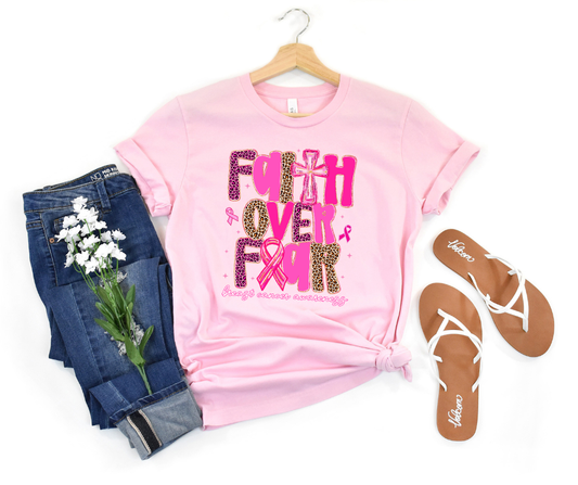Faith Over Fear Leopard