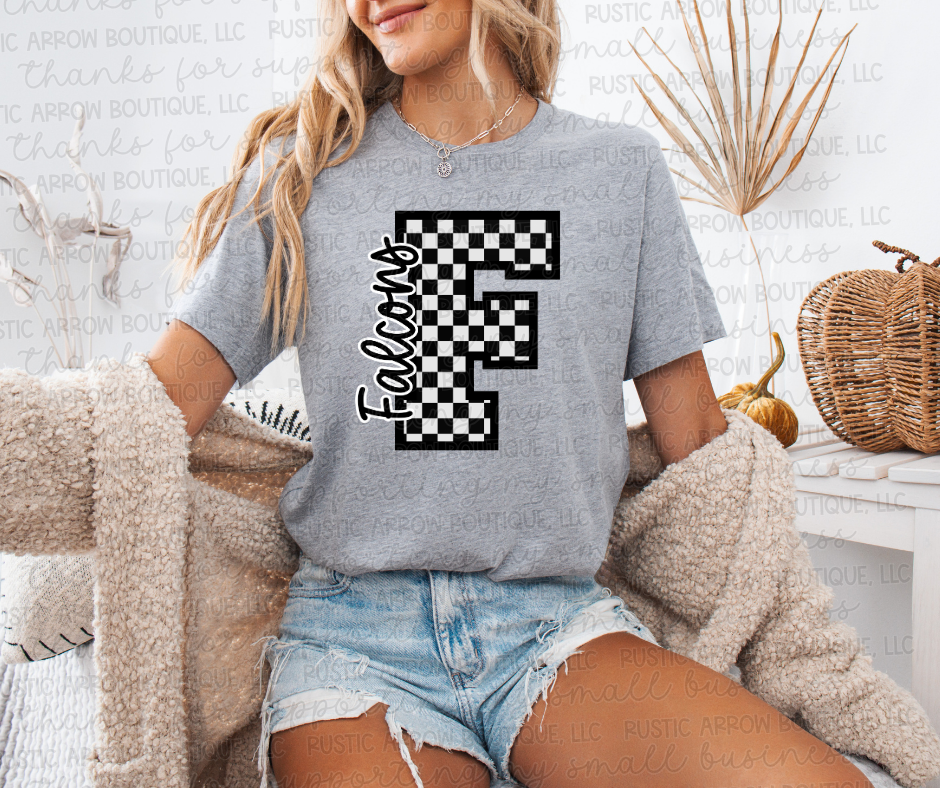Falcons F Checkered