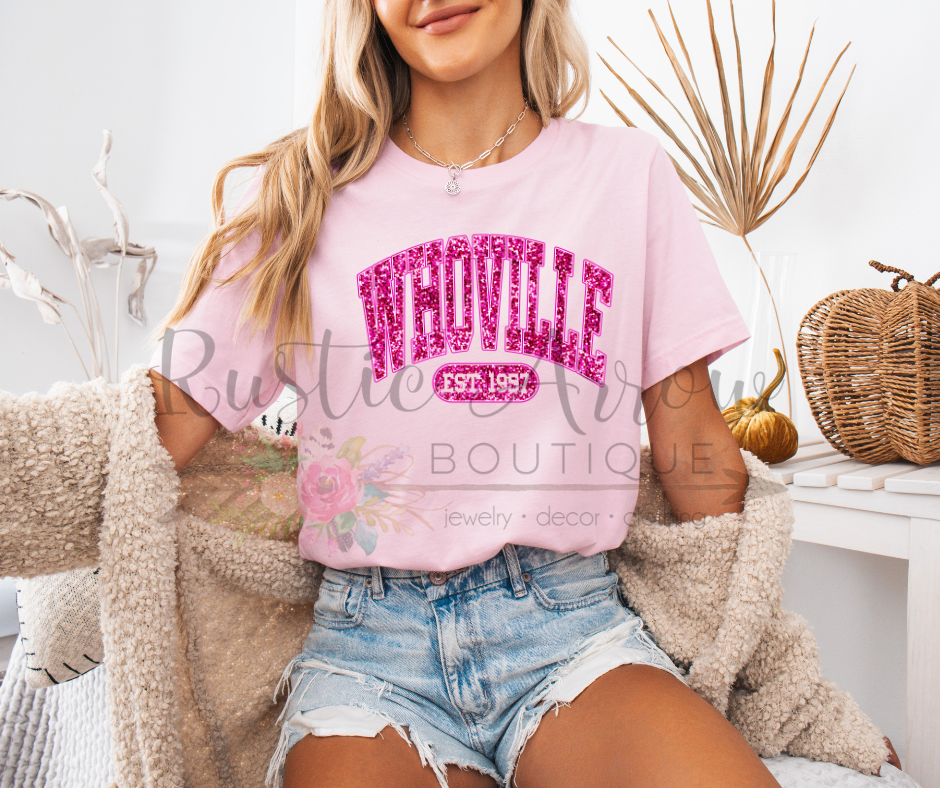 Faux Pink Glitter Whoville