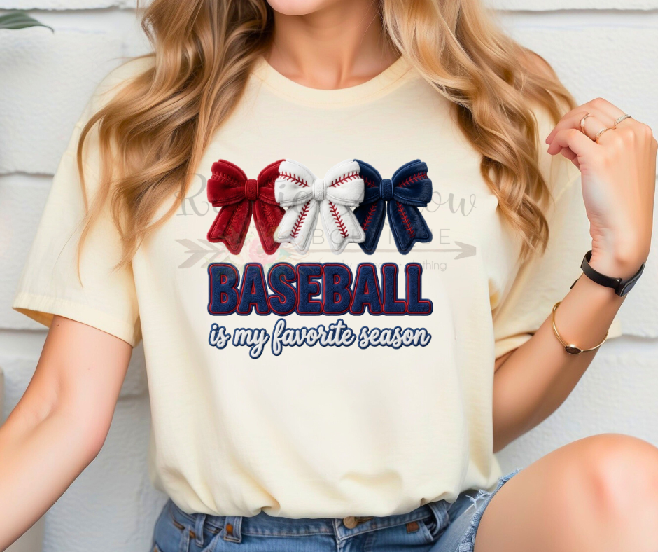 Faux Yarn Baseball is my Favorite Season