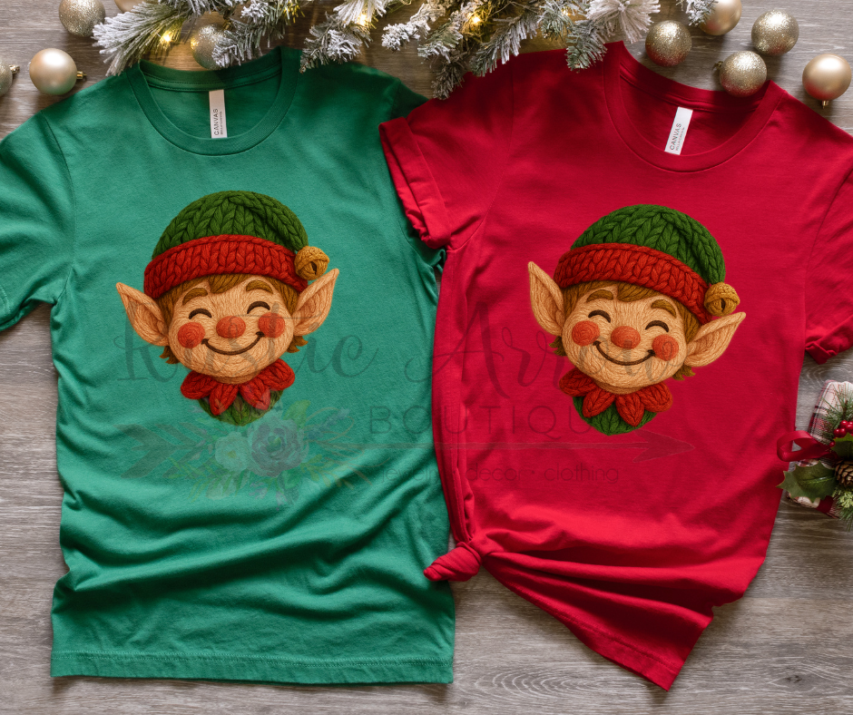 Faux Crochet Boy Elf