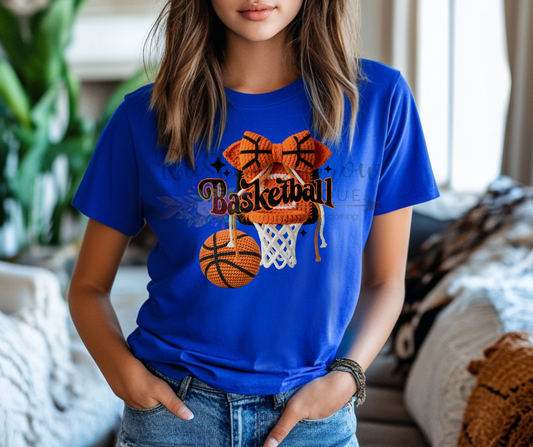 Faux Crochet Basketball
