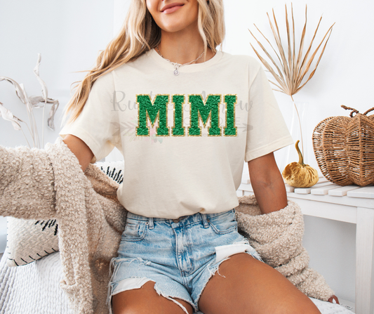 Faux Glitter St. Patrick's Day Mimi