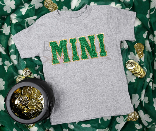 Faux Glitter St. Patrick's Day Mini