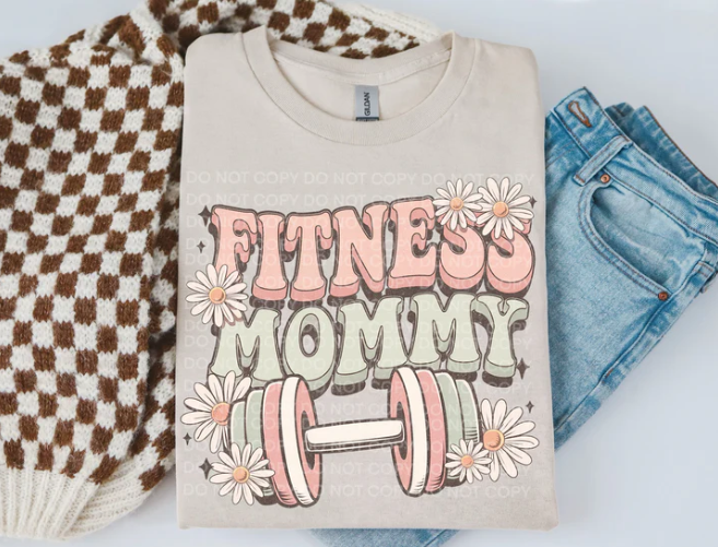 Fitness Mommy Floral