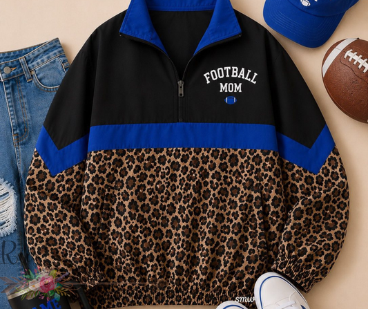 Pre-Order Football Mom Leopard