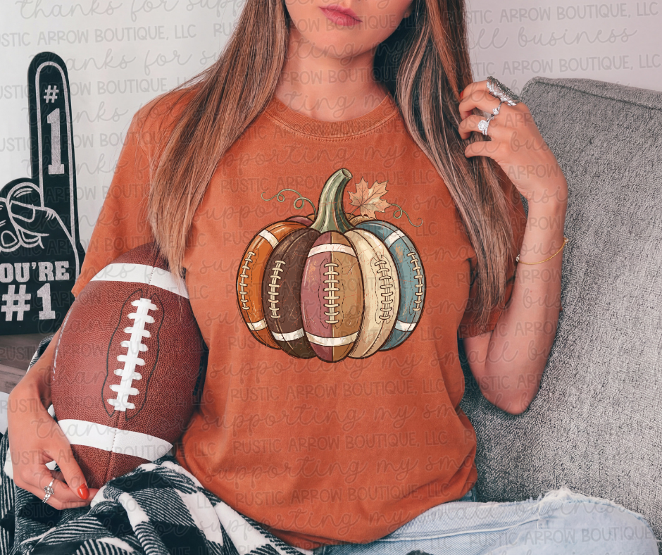 Football Pumpkin