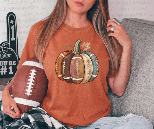 Football Pumpkin