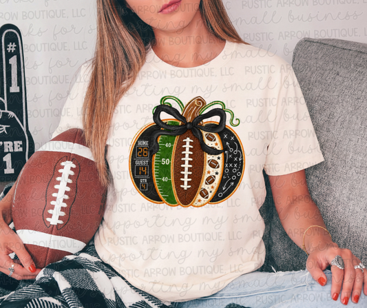 Football Pumpkin