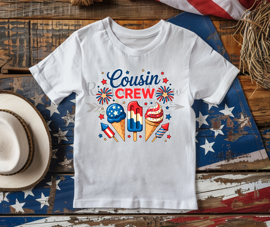 Fourth of July Cousin Crew
