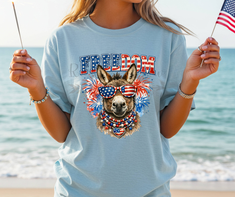 Freedom Patriotic Donkey