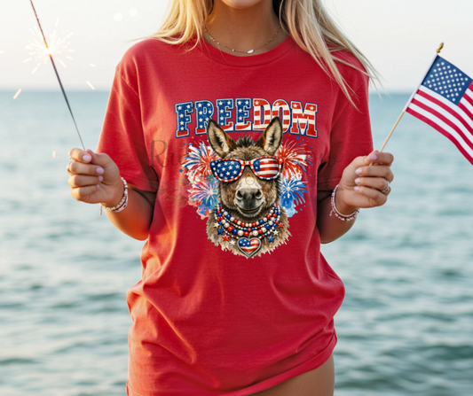 Freedom Patriotic Donkey