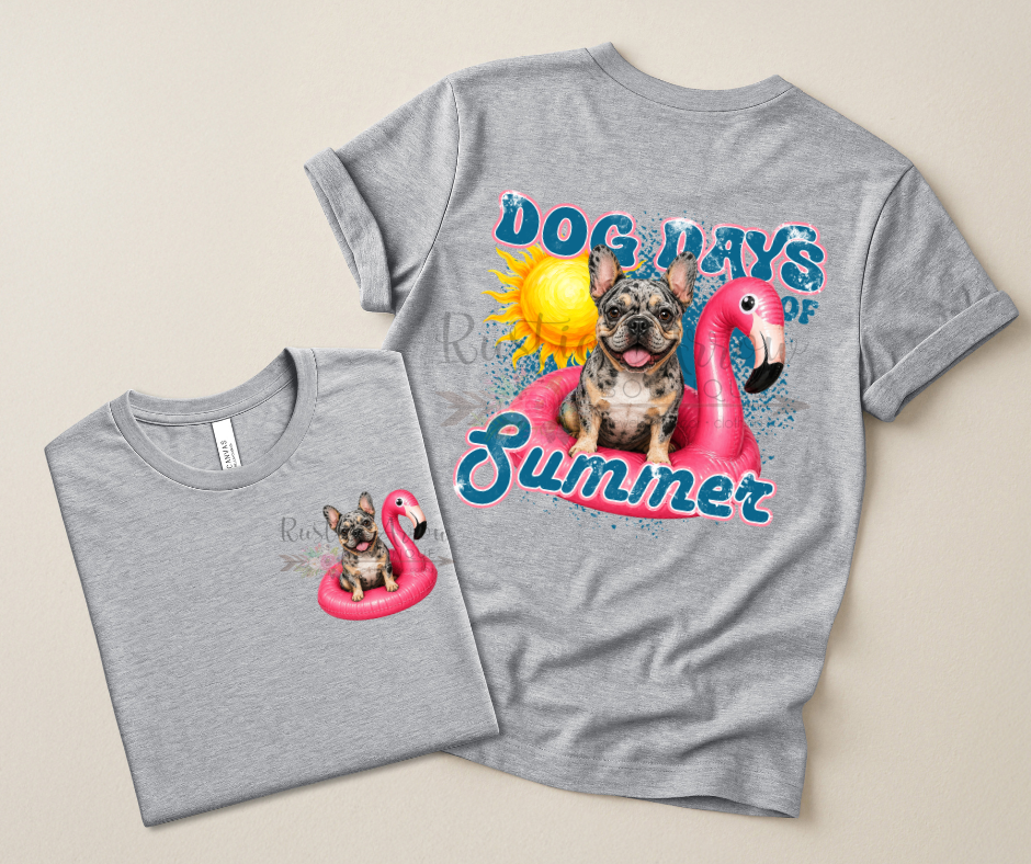 Frenchie Dog Days of Summer