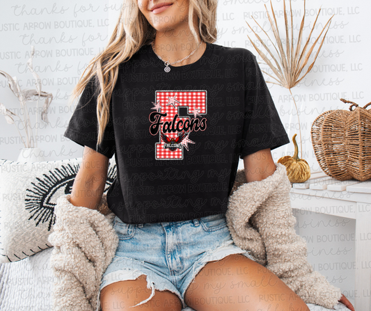 Gingham Loving Falcons