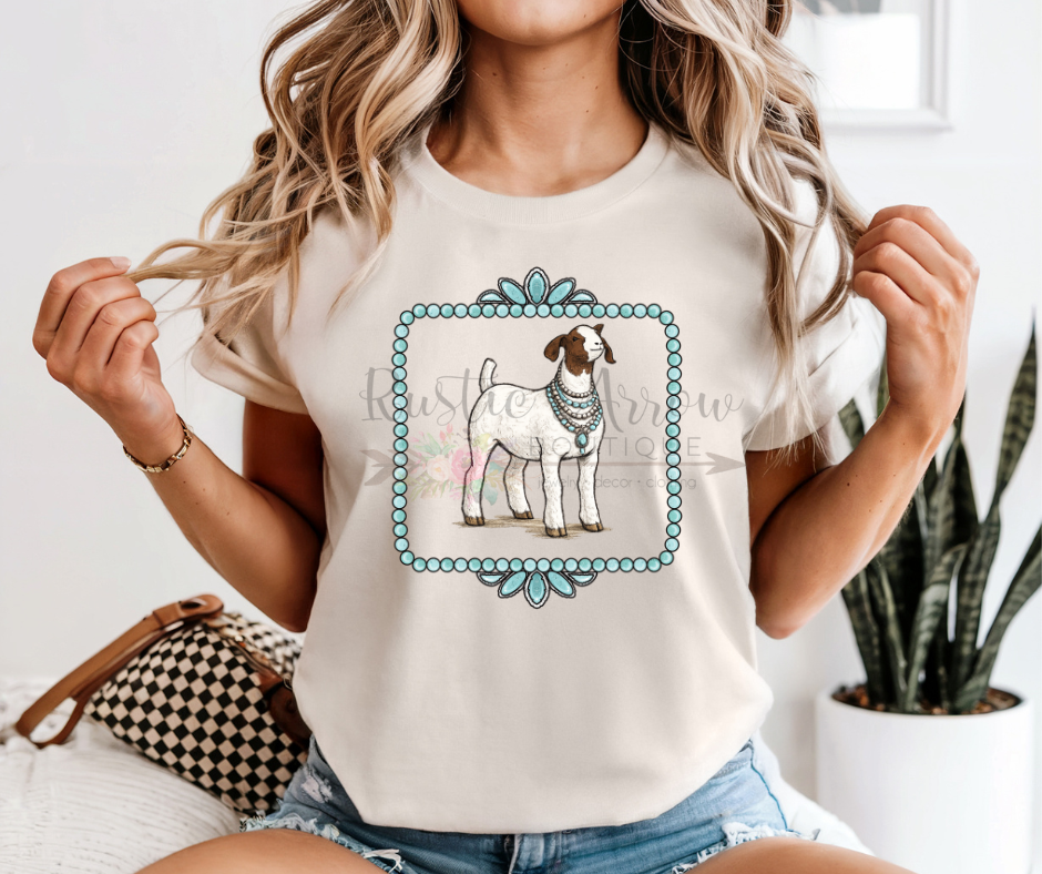 Goat with Turquoise